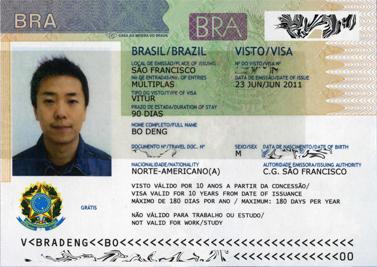 VISA DU LỊCH BRAZIL